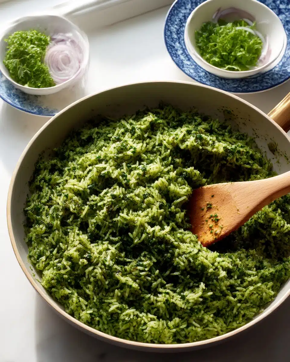 Amazing Green Rice Recipe