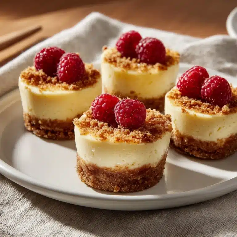 Gluten-Free Mini Cheesecakes Recipe