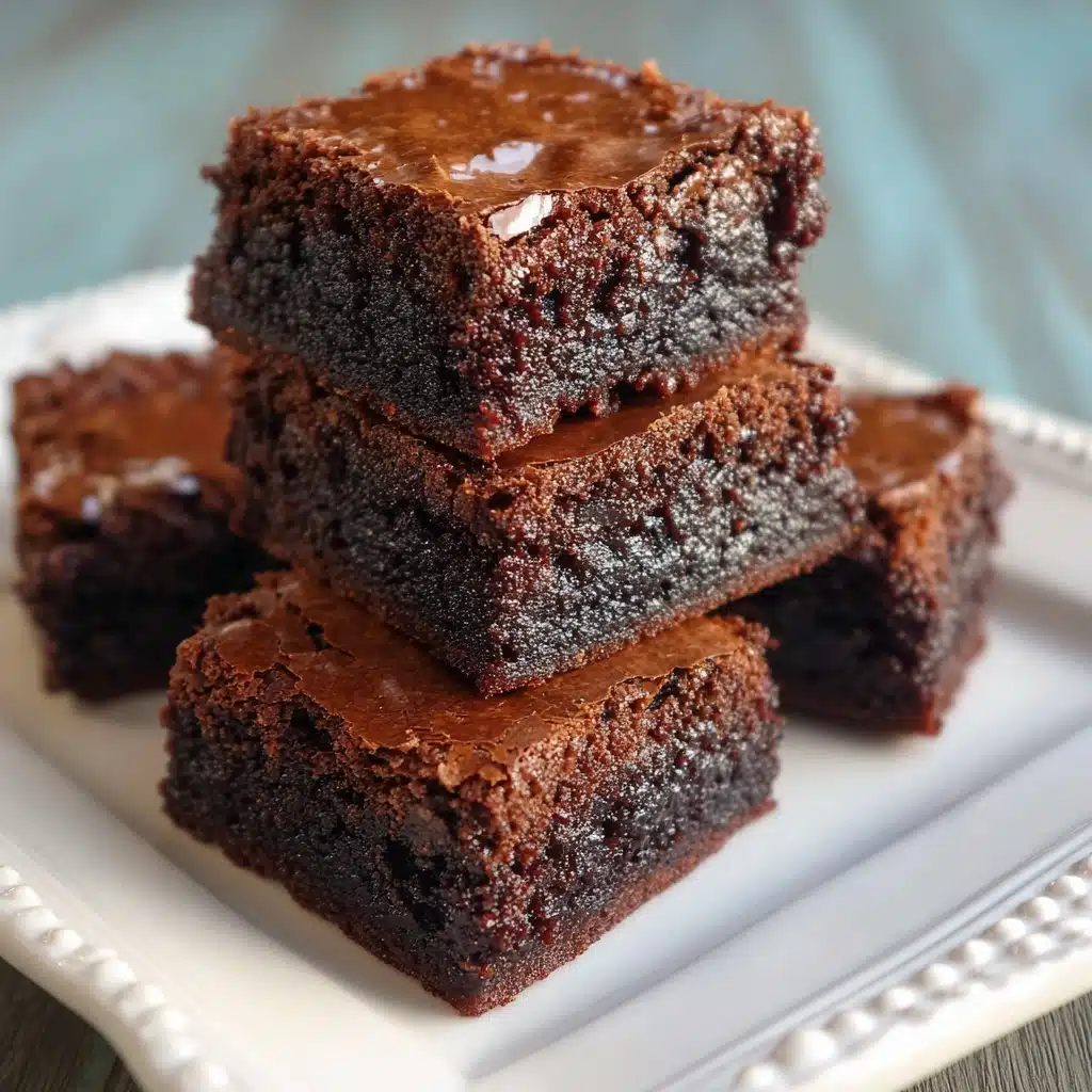 Mochi Brownies Recipe - Recipe Image