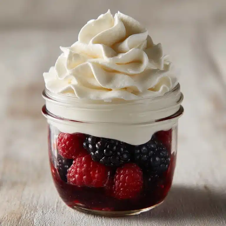Homemade Whipped Cream Recipe
