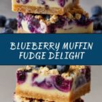 Blueberry Muffin Fudge Recipe