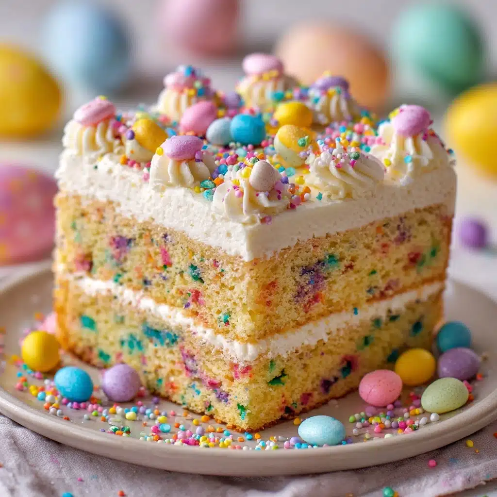 Easter Poke Cake Recipe - Recipe Image
