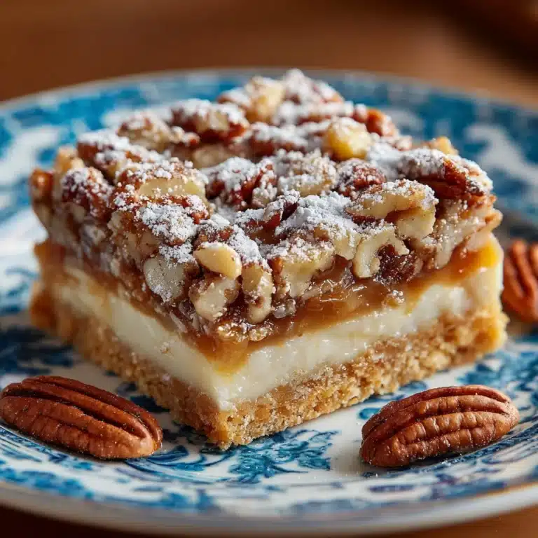 Pecan Pie Cheesecake Bars Recipe