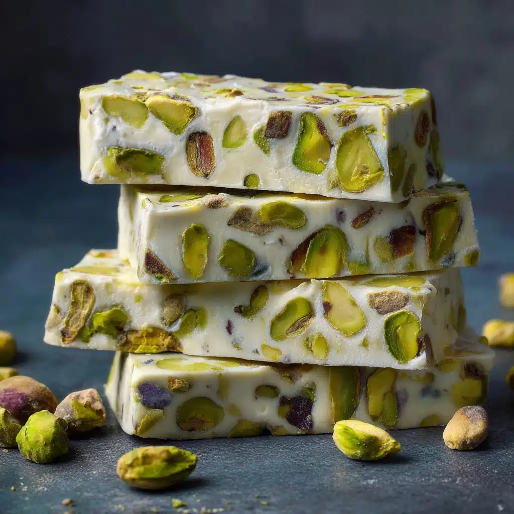 Pistachio Nougat: A Sweet, Nutty Delight Recipe - Recipe Image