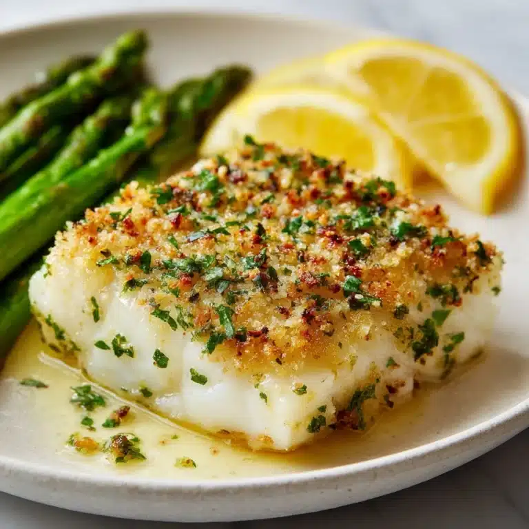 Parmesan Crusted Cod Recipe
