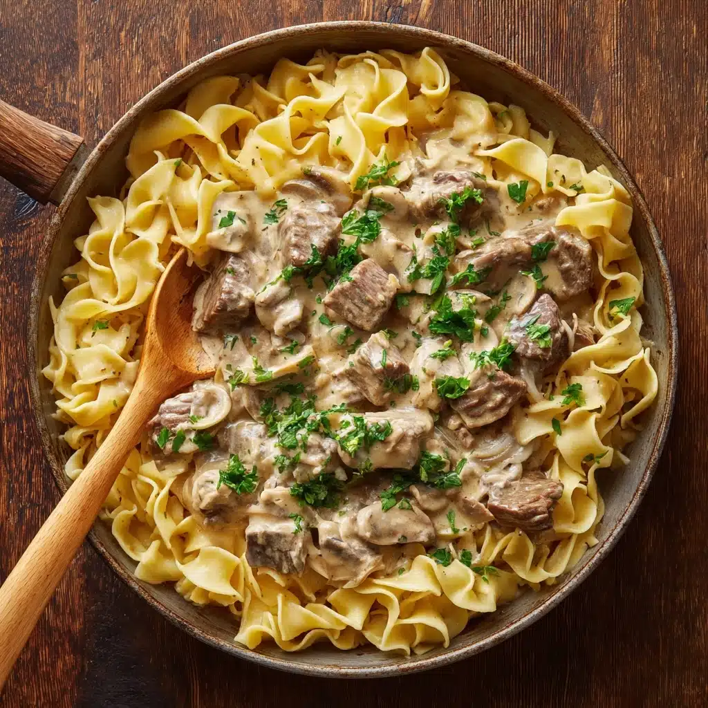 Old Fashioned Beef Stroganoff Recipe - Recipe Image