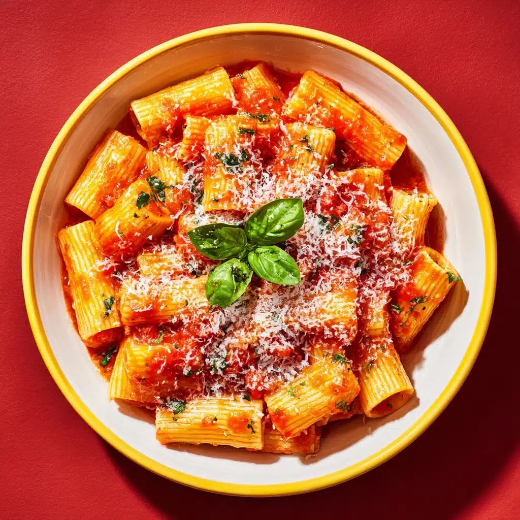 Spicy Basil Rigatoni: An Amazing Ultimate Recipe - Recipe Image