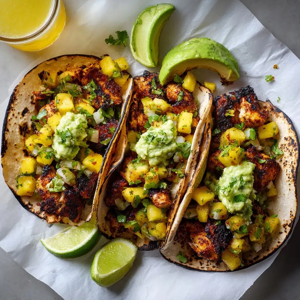 Crispy BBQ Salmon Tacos with Avocado Mango Salsa and Jalapeño: An Incredible Ultimate Recipe - Recipe Image