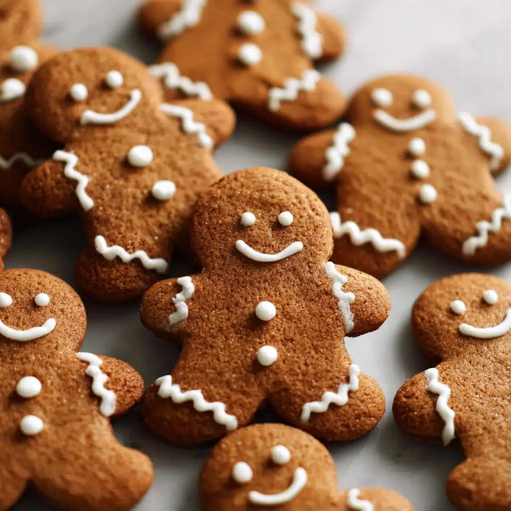 Soft & Chewy Gingerbread Men Cookies Recipe - Recipe Image