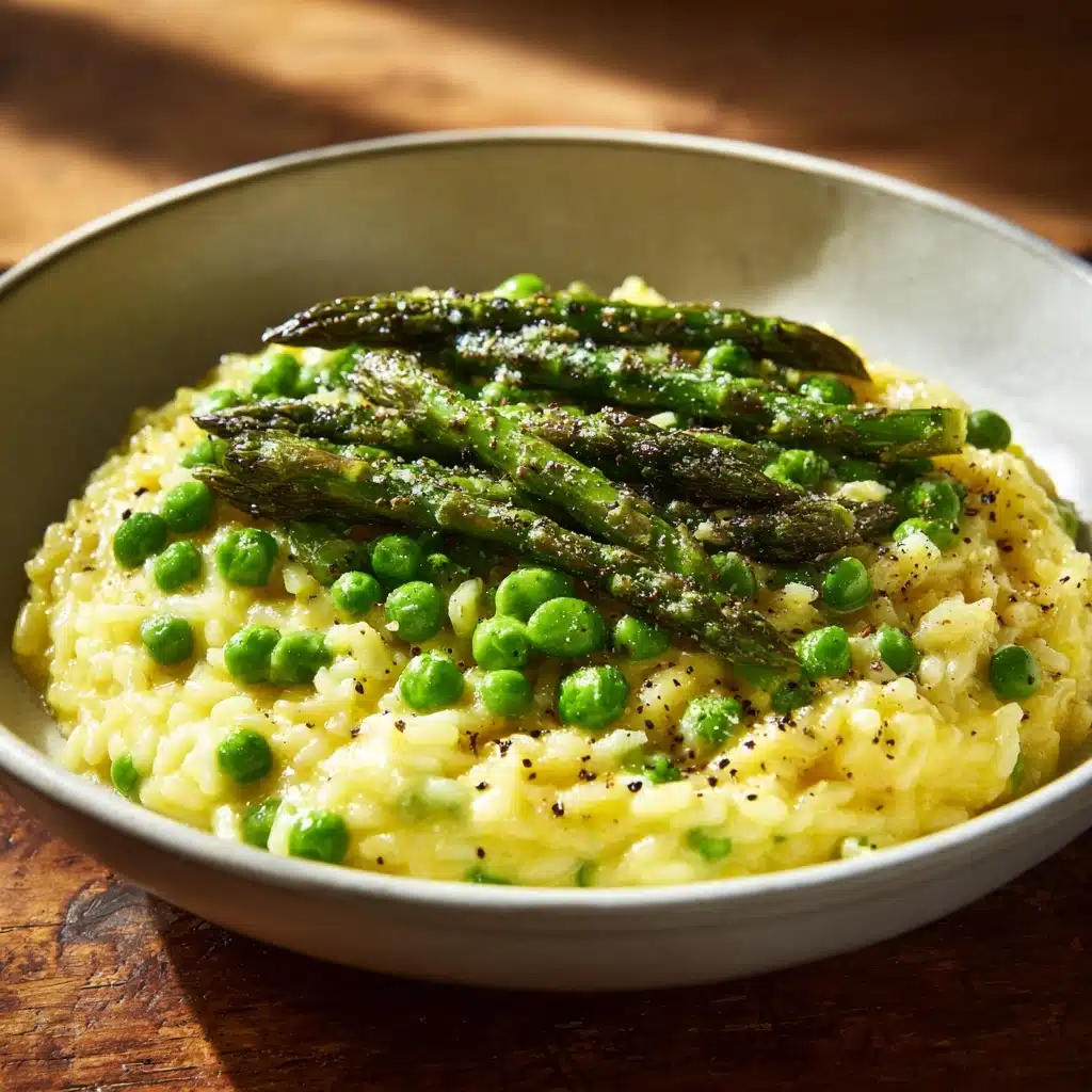 Spring Asparagus Risotto Recipe - Recipe Image