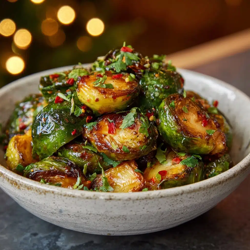 Sweet Chili Brussels Sprouts Recipe - Recipe Image
