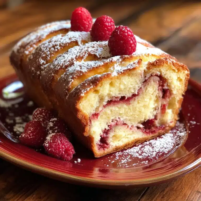 Raspberry Swirl Brioche Loaf Recipe