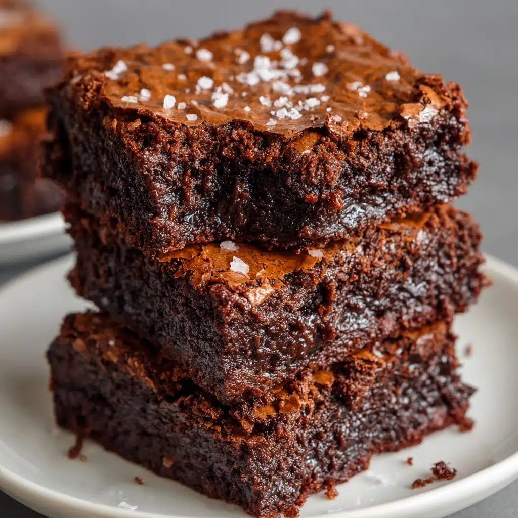 Fudgy Black Bean Brownies (No Flour!) Recipe - Recipe Image
