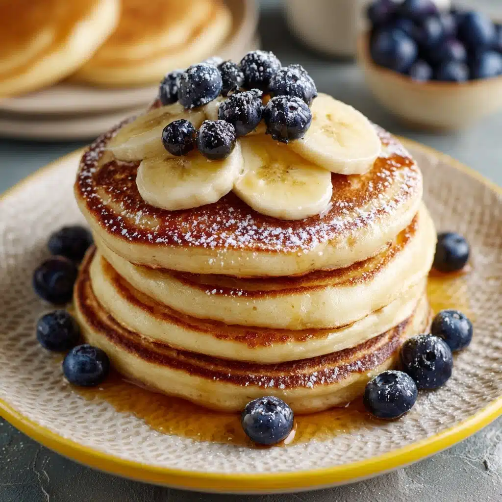 Fluffy Greek Yogurt Pancakes Recipe - Recipe Image