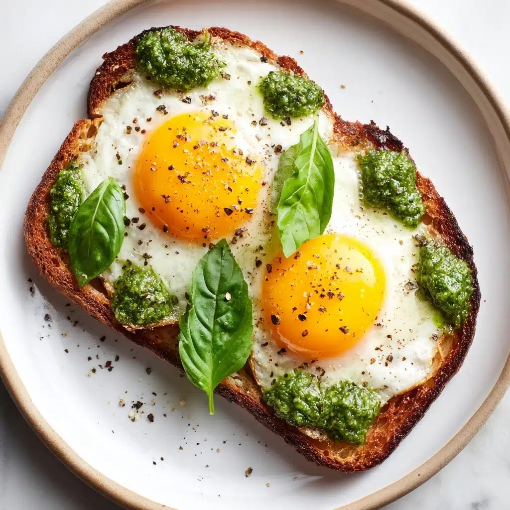 Pesto Eggs: A Flavorful Twist on a Breakfast Classic Recipe - Recipe Image