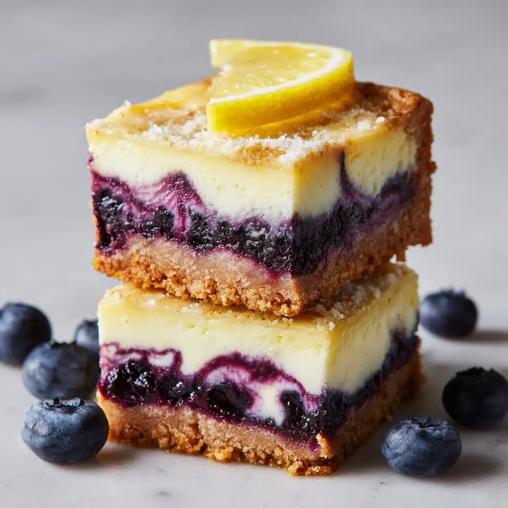 Blueberry Lemon Blondies Recipe - Recipe Image