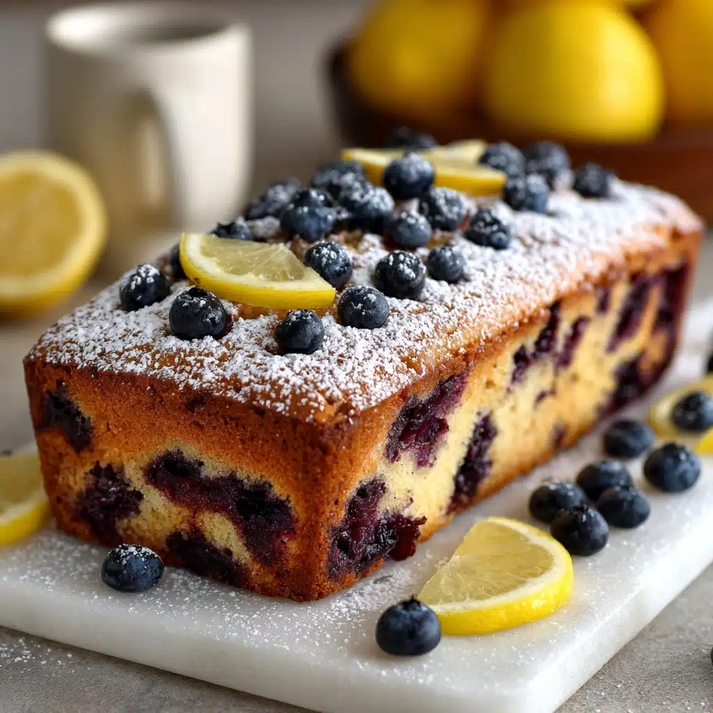 Lemon Blueberry Bread Recipe - Recipe Image
