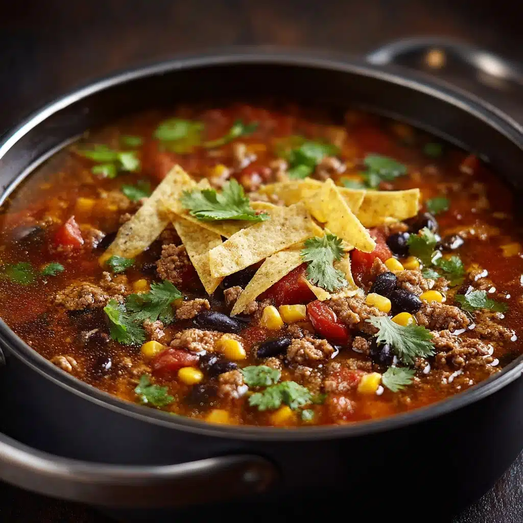 Easy Taco Soup Recipe - Recipe Image
