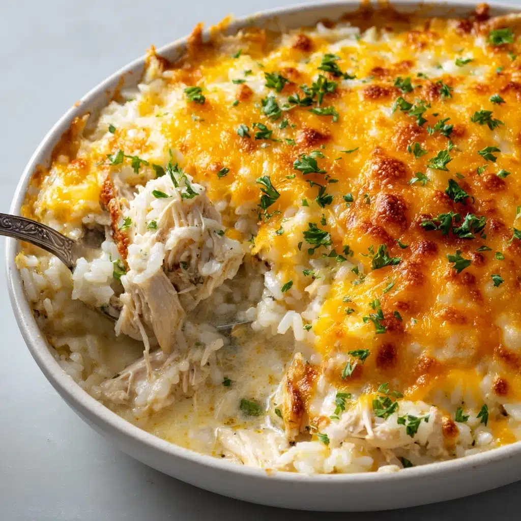 Creamy Chicken & Rice Casserole Recipe - Recipe Image