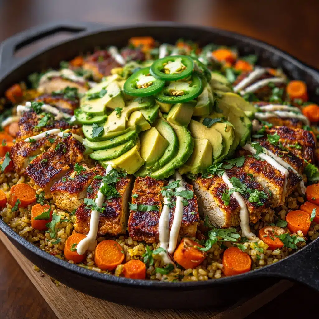 Creamy Cilantro Lime Chicken and Rice Recipe - Recipe Image