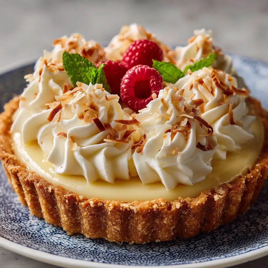 Lemon Sugar Coconut Cream Pie Recipe - Recipe Image