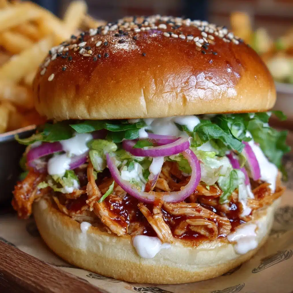 BBQ Ranch Chicken Sandwich Recipe - Recipe Image