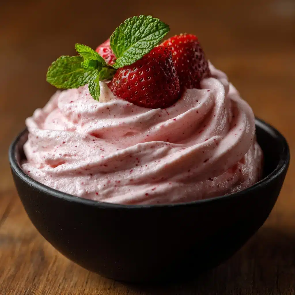Fluffy Strawberry Mousse Recipe - Recipe Image