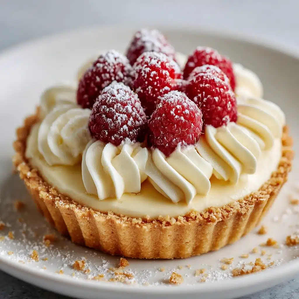 Rich White Chocolate Mousse Tart Recipe - Recipe Image