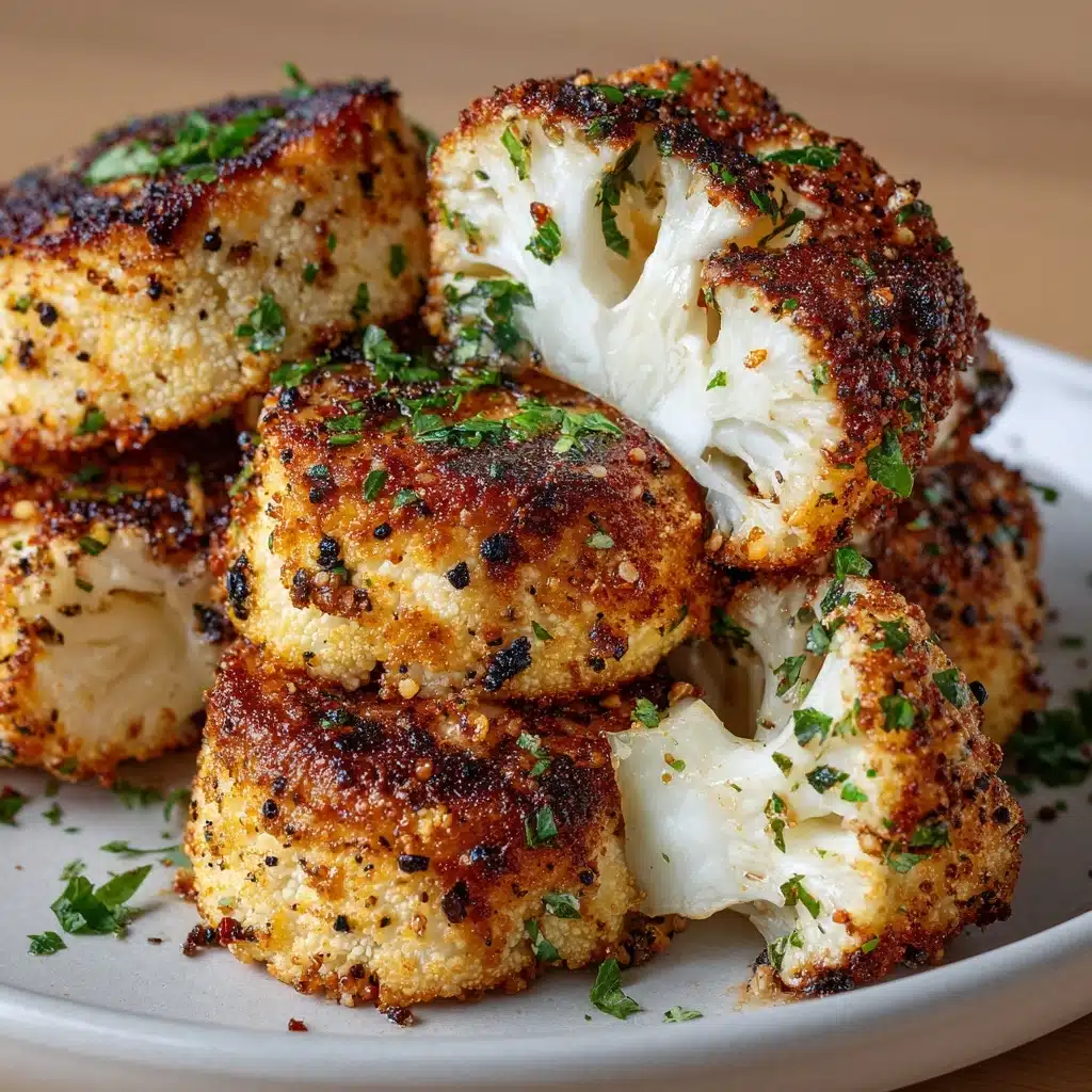 Roasted Garlic Cauliflower Tots Recipe - Recipe Image