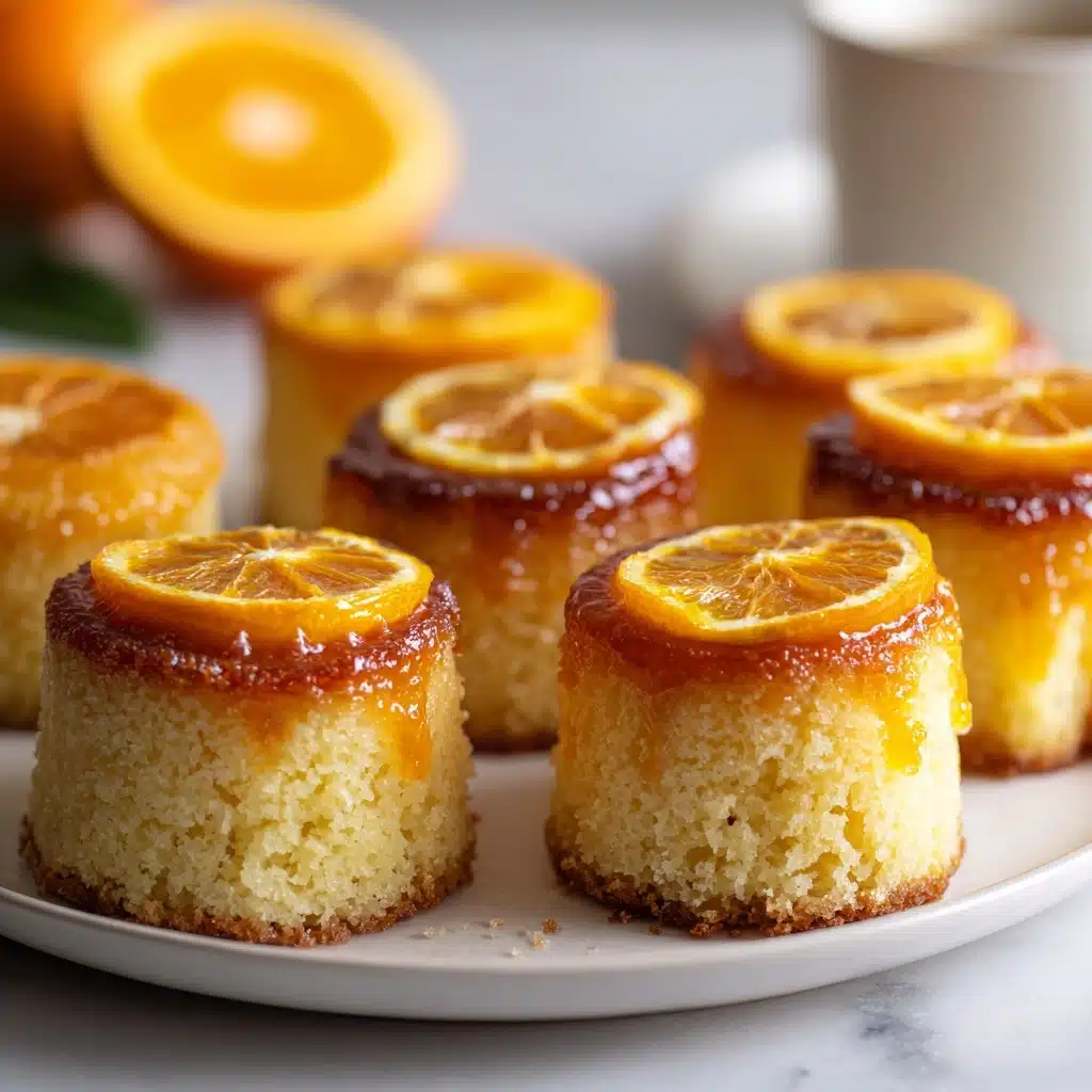 Mandarin Upside-Down Cakelets Recipe
