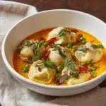 Coconut Curry Soup with Dumplings Recipe
