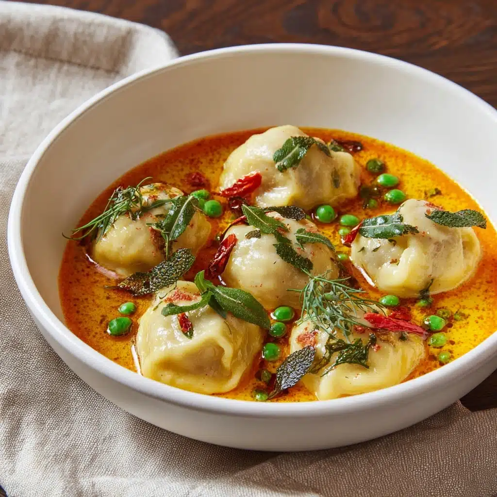 Coconut Curry Soup with Dumplings Recipe - Recipe Image
