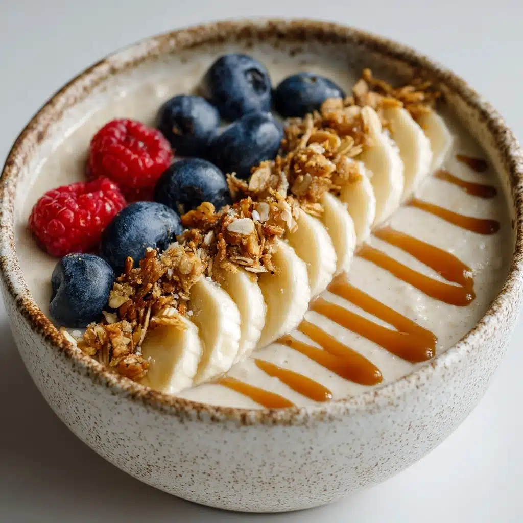 Caramelized Banana Split Overnight Oats Recipe - Recipe Image
