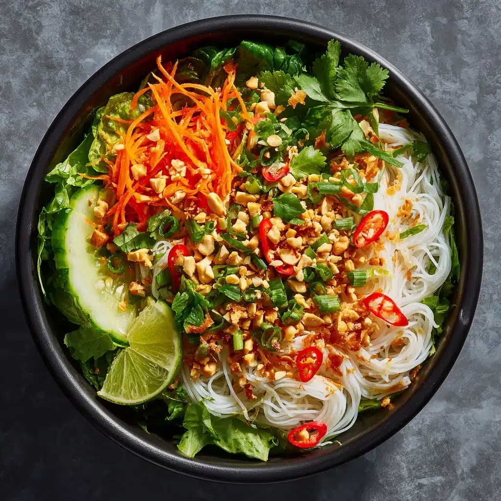 Vietnamese Noodle Salad with Tangy Dressing Recipe - Recipe Image