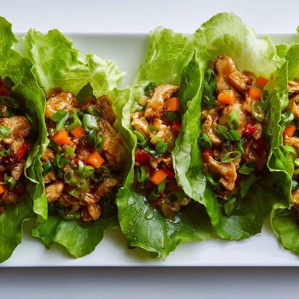 Thai Chicken Lettuce Wraps Recipe - Recipe Image