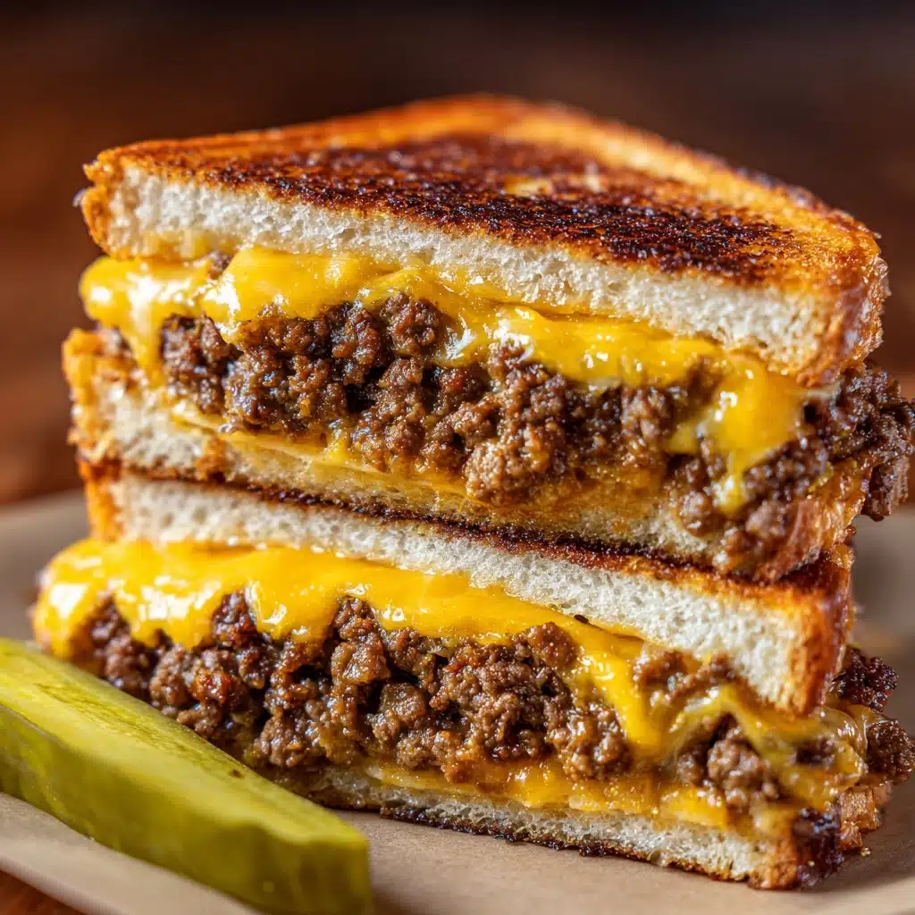 Grilled Cheese Sloppy Joes Recipe - Recipe Image