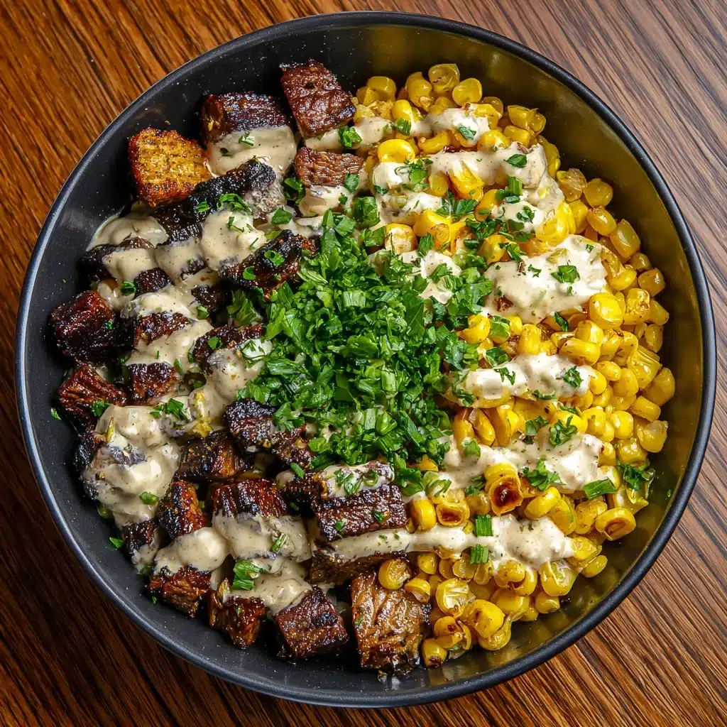 Korean BBQ Beef Bowl with Corn & Creamy Sauce: An Incredible Ultimate Recipe - Recipe Image
