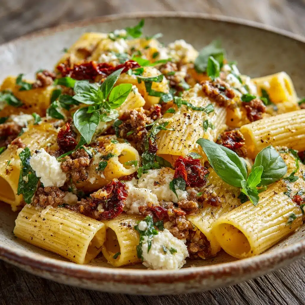 One Pot Lemony Pasta with Sausage, Broccoli Rabe, and Burrata: An Amazing Ultimate Recipe - Recipe Image