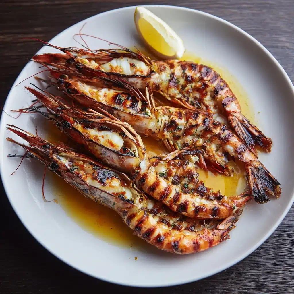 Char-Grilled King Prawns with Lemon: An Incredible Ultimate Recipe - Recipe Image