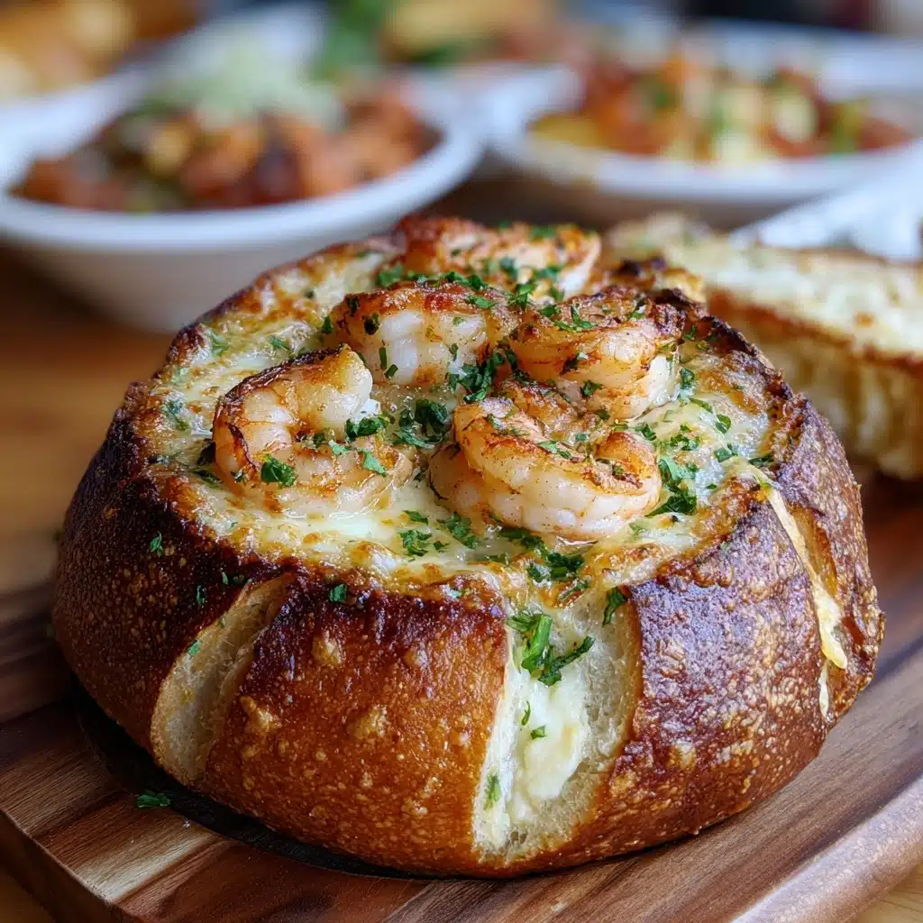 Stuffed Seafood Bread Bowl: An Incredible Ultimate Recipe - Recipe Image