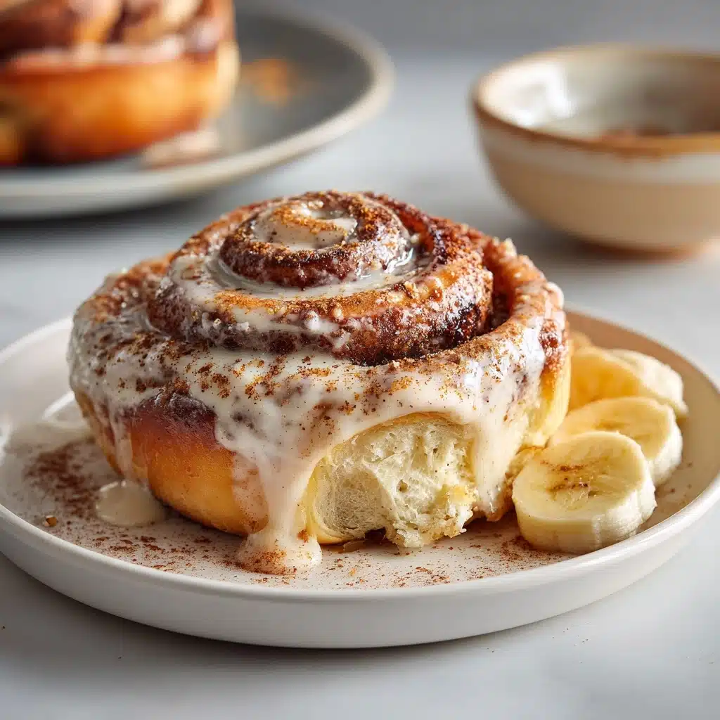 Banana Bread Cinnamon Rolls: A Delicious Twist on a Classic Treat Recipe - Recipe Image