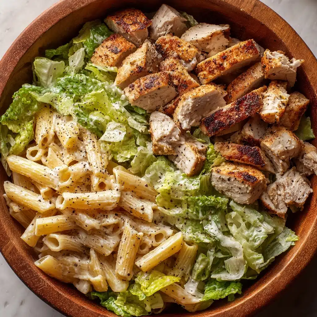 Chicken Caesar Pasta Salad Recipe - Recipe Image