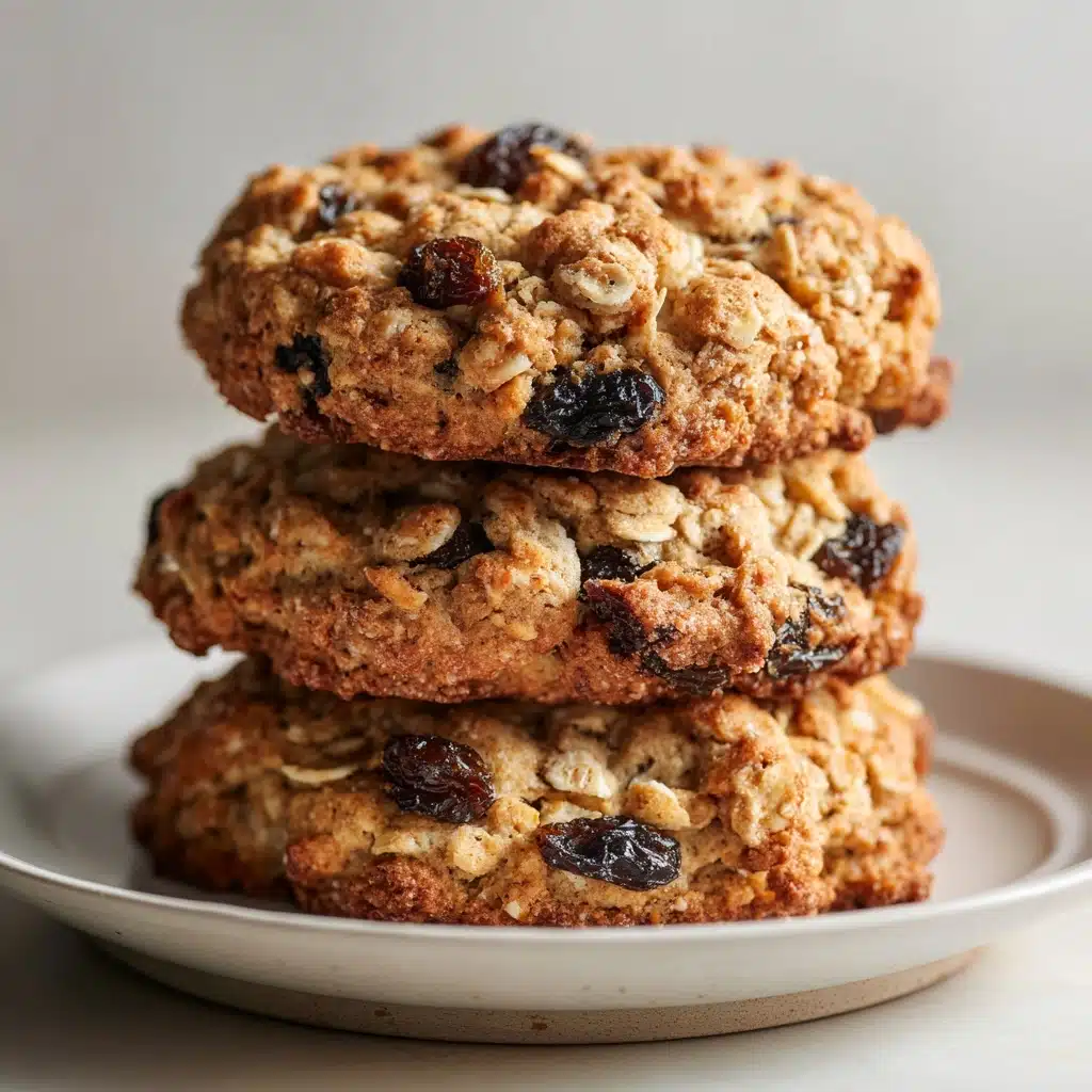 Soft & Chewy Oatmeal Raisin Cookies Recipe - Recipe Image
