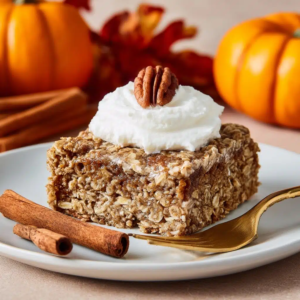Pumpkin Baked Oatmeal Recipe - Recipe Image