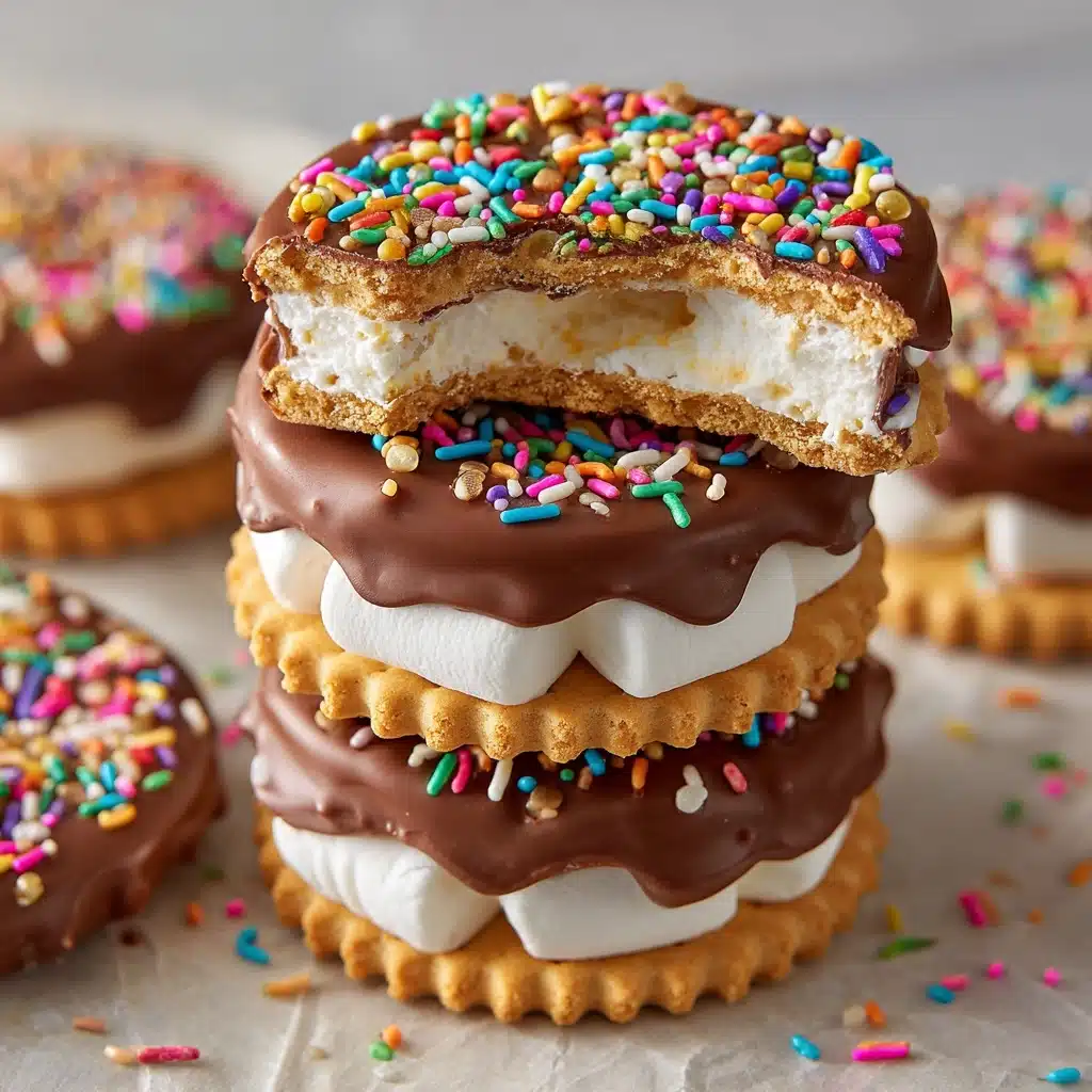 Chocolate Peanut Butter Stacks Recipe - Recipe Image