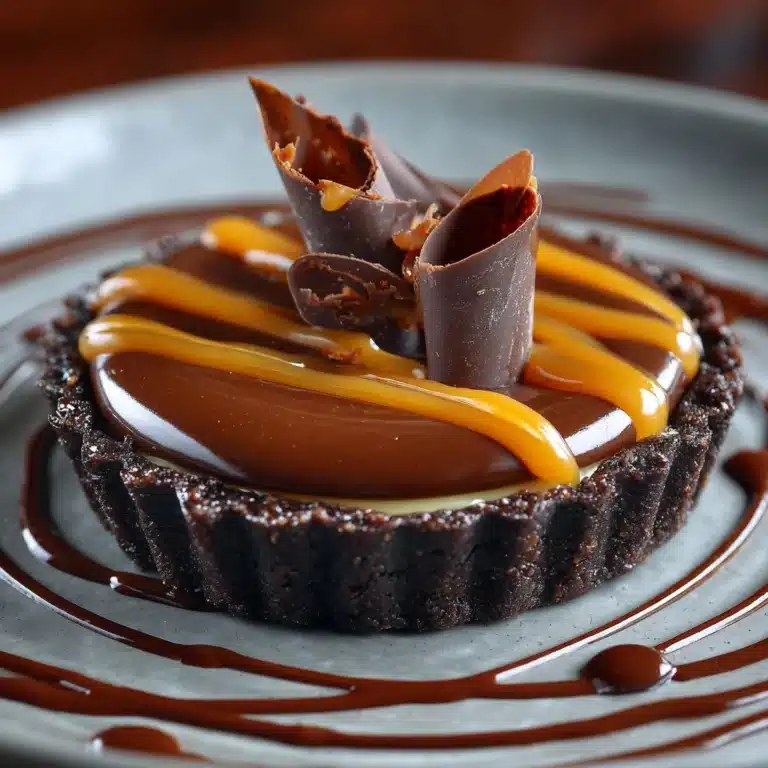 Salted Caramel Chocolate Tart Recipe