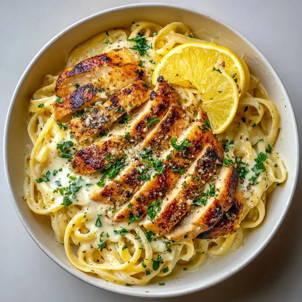 Lemon Chicken Pasta Recipe - Recipe Image