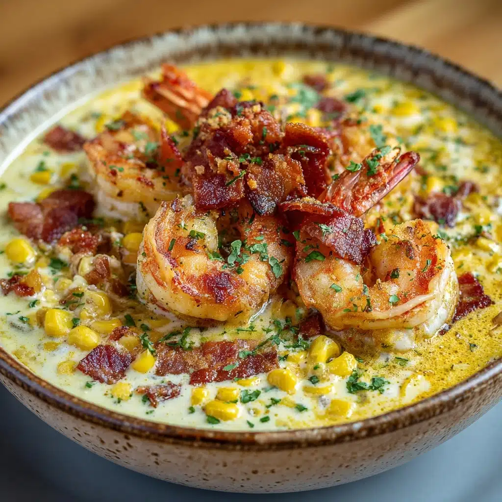 Louisiana Shrimp and Corn Bisque Recipe - Recipe Image
