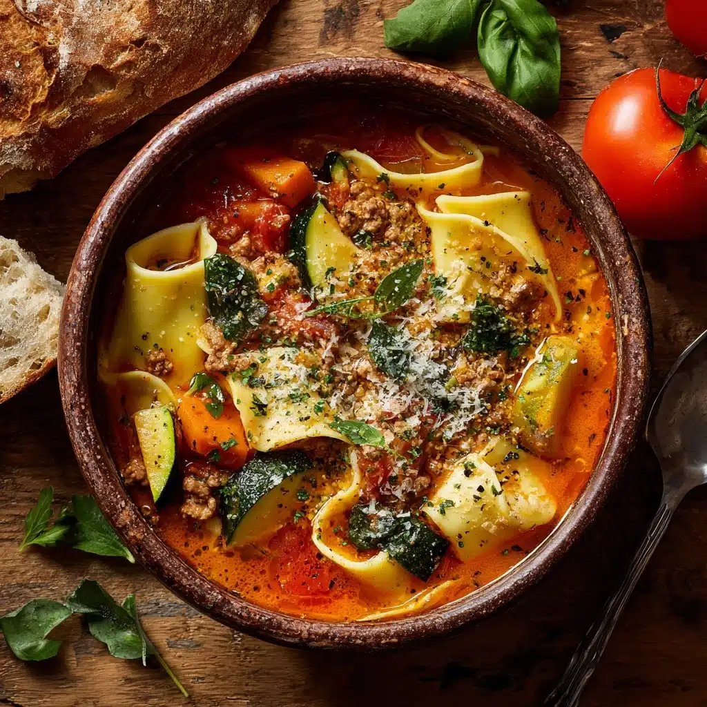 Vegan Lasagna Soup Recipe - Recipe Image