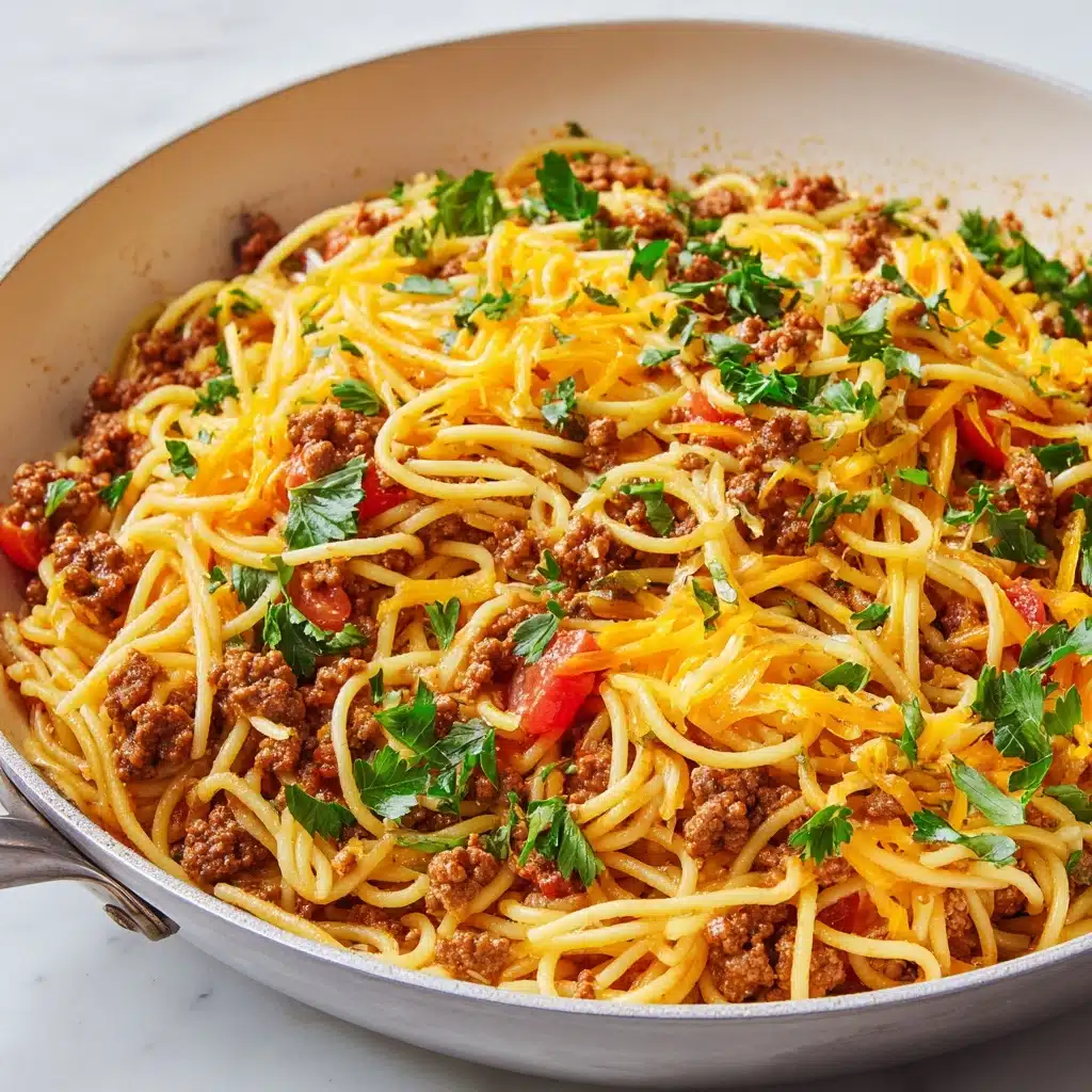 Taco Spaghetti Recipe - Recipe Image